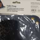 12 x Juvale Leather Catchall Valet Tray for Phone, Keys, Wallet (Navy Blue, 6.9 x 2.2 in)