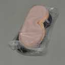 2 Pack 3D Cooling Gel Eye Mask - Reusable Cold Sleep Mask, Eyes Ice Pack with Hot & Cold Compress Therapy for Puffiness, Dark Circles, Dry Eyes, Headaches and Stress Relief (Black/Pink,2 Pack)