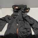 Plus Size Rain Jackets for Women Raincoats Waterproof Windbreaker Jacket Hooded Outdoors Trench Coat with Pockets, 3XL