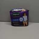 Depend Night Defense Adult Diapers, Incontinence Underwear for Men, Disposable, Overnight, Small/Medium, Grey, 16 Count, Packaging May Vary