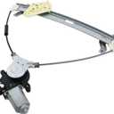 JC Whitney Window Regulator Compatible with 2003-2007 Honda Accord Coupe Front, Passenger Side JH462901