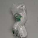 Flat Extension Cord Short 3ft, ETL Listed, NUTICT 3 Prong Indoor Extension Cord Flat Wall Plug with Outlet Cover, 13A/1625W, 900J Surge Protector, Small Outlet Extender for Kitchen Bathroom, White