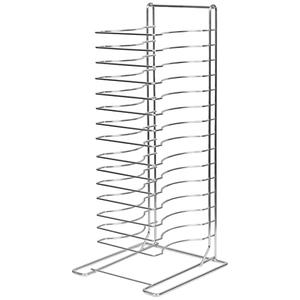 15-Slot Aluminum Plate Rack