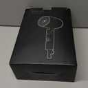 Hair Dryer, Ionic Blow Dryer - Fast Drying, Low Noise, Foldable Portable with Diffuser and Nozzle, Compact Mini for Women and Men - 1 Pack