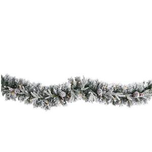 Nearly Natural 6Ft Flocked Artificial Fall Garland