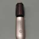 New Portable Mini Curling Iron brush with 7000mAh USB Rechargeable Curling Wand, Negative Ion, Pink TRAVEL KIT