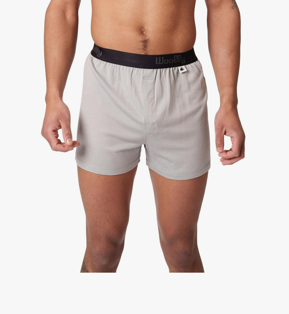 Men's Classic Boxer By Woolly | RWS Certified | Soft, Stink Free, Seattle Designed size XL
