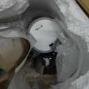 Black Ceramic Vase with 2 Handles, Modern Farmhouse Decor, Rustic Terracotta Pottery, Decorative Flower Vases, Clay Small Vase, Centerpiece for Dining Table - 7 Inch Tall