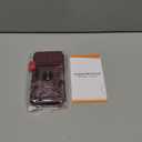 Janmitta Case for iPhone 14 & iPhone 13 Phone Cover Built in Slide Camera Lens Cover+Screen Protector,Heavy Duty Shockproof Full Body PhoneCase with Finger Ring Holder Kickstand,Wine Red