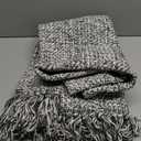 Collive Washable Area Rug 3' x 5', Modern Woven Kitchen Rugs, Grey/Cream Braided Cotton Rug Indoor Door Mat Throw Carpet for Entryway Living Room Nursery Mudroom Laundry Room