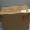 Clemate 6Pack Stackable Kitchen Storage Organizer, Pantry Organizers and Storage, Clear Foods Organizer Bins with Handles, Easily Assemble for Bathroom, Kitchen, Pantry, Cabinet, Closet (Large)