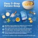 Swiss Miss Shelf Stable Nonfat Dry Powdered Milk, Hot Cocoa Bar Supplies, 45.43 oz. Canister  Fortified with Vitamins A and D, Excellent Source of Calcium (EXP 02/11/26)