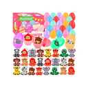 24 Pack Prefilled Easter Eggs with Animal Slow Squishy Toys