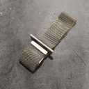 Stainless Steel Milanese Loop Compatible with Apple Watch Band 38mm 40mm 41mm 42mm（series 10) men and women, Mesh Loop Magnetic Clasp Replacement for iWatch Bands Ultra Series 10 9 8 7 SE 6 5 4 3 2 1，Titanium