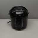 Midea 12-in-1 Electric Pressure Cooker, 8 Quarts, 12 Presets, Multi-Functional Programmable Slow Cooker, Rice Cooker, Steamer, Saut Pan, Yogurt Maker, and More, Stainless Steel (Black)