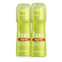 Ban Invisible Rollon Antiperspirant Deodorant for Women and Men, 24Hour Underarm Odor & Sweat Protection, Regular, 3.5 Oz, Pack of 2