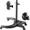 Standing Hair Steamer for deep Conditioning，7 Color Pattern Hooded ，3 Modes，deep Scalp Care, Adjustable Height, Computer-Controlled Panel，Suitable for Hair Salons and Home use
