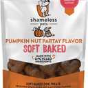 Shameless Pets Pumpkin Nut Par-Tay Soft-Baked Biscuit, 6 OZ (6 Fl Oz (Pack of 1))