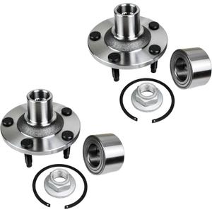 Autoround 518515 Pair Front Wheel Hub and Bearing Assembly Compatible with Ford Escape 2001-2012, Mazda Tribute 2001-2011, Mercury Mariner 2005-2011 5 Lugs (2PCS)