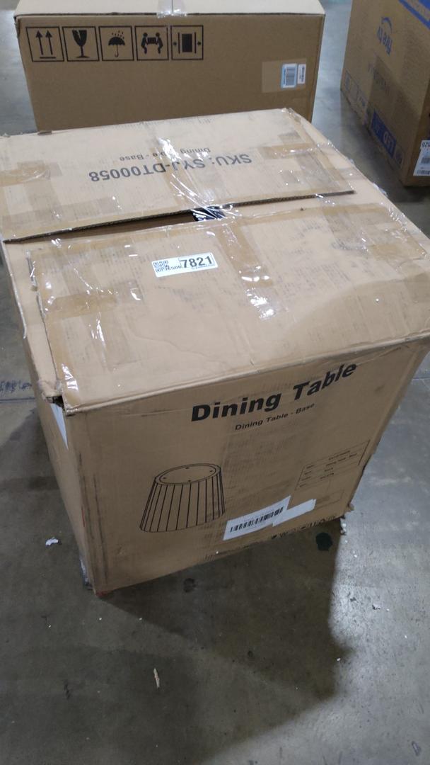 Dining Table Base,  Black