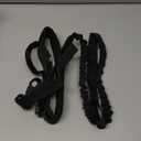 Tactical Dog Collar Leash Set, Adjustable Military Training Nylon Collar Dog Training with Control Handleand Metal Buckle, Dog Collar for Medium Large Dogs (Black,XL)