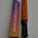 Muscle Roller, Massage Roller forRelieving Muscle Soreness CrampingTightness, Help Legs Back JointsRecovery (Gray-orange)