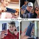 Foluu Slim Fit Case for Samsung Galaxy Z Fold 7 with Pen Holder & Front Built-in Screen Protector, Hard PC Back Bumper Protective Shockproof Cover for Samsung Galaxy Z Fold7 5G 2025 (Clear)