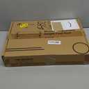 StrongTek Ergonomic Under Desk Footrest, 3 Adjustable Heights Wooden Office Footrest, Large Anti-Slip Surface, Improves Posture and Blood Circulation, up to 400lbs (Natural)