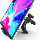 Yiting Tablet Stand, Bike Phone Holder for Indoor Gym Treadmill, Spinning Exercise Bicycle, Mic Stand, Cellphone Mount for iPad Pro, iPad, iPad mini/Air & Smartphones (4.7-12.9")