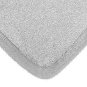 Pack N Play Fitted Sheet, 100% Cotton Flannel, Fitted Portable Mini Crib Sheet for Girls Boys, Ultra Soft Breathable Convertible Playard Mattress Cover, Playard Playpen Sheet Warm, Grey