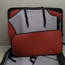 Coverado Car Seat Covers Full Set, Seat Covers, Car Seat Cover, Car Seat Covers Front Seats Back Seat Cover, Waterproof Car Seat Cushion, Leather Red Seat Covers Seat Protector Universal Fit Most Cars