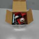 2-Pack Wrapping Paper Cutter & Tape Dispenser, Make Cutting Easily Safely and Efficient, Straight Sliding Tool for Christmas Gift, with 4 Tapes, 2 Replace Blades Kit, Black and Red