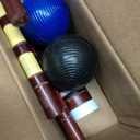 Franklin Sports Portable Backyard Croquet Sets - Complete 4 + 6 Player Croquet Sets with Mallets, Croquet Balls + Wickets Included - Outdoor Family Lawn Game Sets, Multisized, Starter