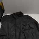 Kissonic Womens Faux Suede Bomber Jacket Oversized Batwing Long Sleeve Zip Up Cropped Coat Streetwear (Small, Black)