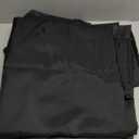 4 Pack Rectangle Tablecloth 30x60 Inch Black Washable Polyester Table Cover for Wedding Dining Table Buffet Parties Banquet Decoration（Black）