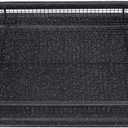 Barbecue Grill Copper Baking Tray Oil Frying Baking Pan Non-stick Chips Basket Baking Dish Grill Mesh Barbecue Tools Cookware Practical (Color : Black Set)