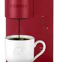 Keurig K-Express Essentials Single Serve K-Cup Pod Coffee Maker with 45oz Reservoir Fast Brewing Back-to-Back Cups and Energy Efficient (Red)