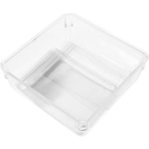 Veemoon 1set Transparent Jewelry Storage Bag for Earrings Necklaces and Capacity Organizer with Box - Design for and Use (15X15X5CM)
