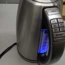 Cuisinart PerfecTemp 1.7-Liter Electric Kettle, Cordless Electric Tea Kettle, 1500W for Fast Heat-Up, 6 Preset Temperatures, 30-Minute Keep Warm, Stay Cool Nonslip Handle, CPK-17P1 (Stainless Steel)