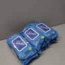 3 x ZINKO's Flushable Wipes, Extra Large, Unscented, 42 Count, with Vitamin E and Aloe (3 Pack)