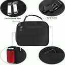 Kids Lunch Box for Boys Girls Lunch Bag Insulated Durable Lunchbox Children Lunch Tote Bag for School Black