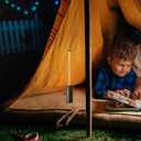 SisiHokai Portable Cordless Lamp, 3-Way Touch USB Rechargeable Battery Operated Table Lamp, Minimalist Small Lamp for Bedside and Kitchen, Ambient Light for Dining and Bar, Grey (Gray)