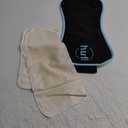 Castor Oil Pack Wrap for Stomach, Organic Cotton Castor Oil Wrap Kit for Liver Detox, Reusable Compress Pack for Women & Men, Leak-Proof Design, S-L