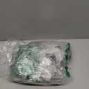 16 PCS Poinsettia Flower Artificial Poinsettia Christmas Decorations Glitter Poinsettias Christmas Ornaments Christmas Tree Flower Decorations with Clips DIY Xmas Wreath Holiday Weed Home Party Decor, Silver