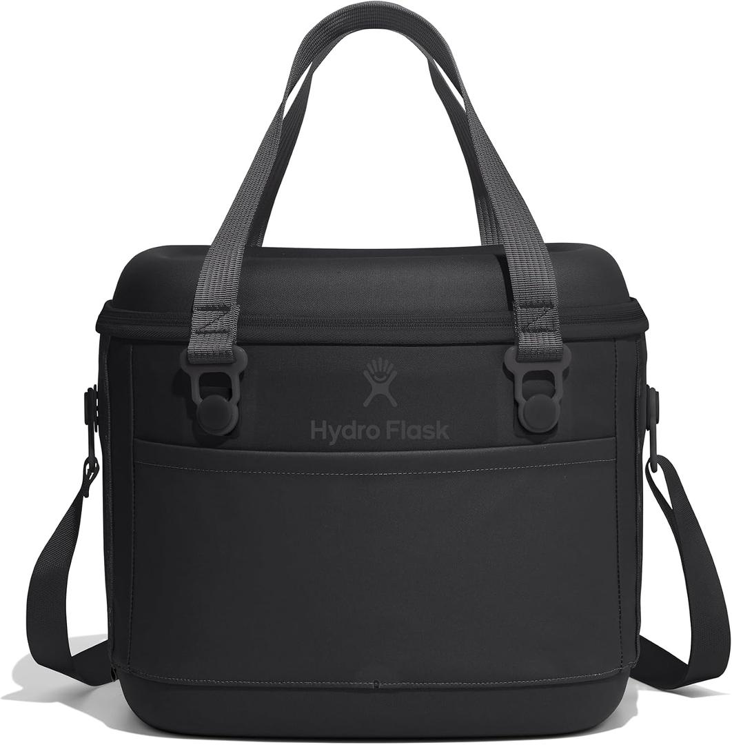 Hydro Flask Carryout Cooler - Insulated Portable Soft Cooler - 15 L Capacity in Black