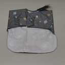 Tiny Twinkle Long Sleeve Bib for Babies & Toddlers, Waterproof Smock Bib for Eating | Machine Washable & Mess-Proof Feeding Essentials, Newborn Shower Gift (Space, 624M)