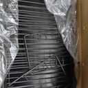 Hiorucet 23.38" to 41.5" Adjustable Ash Pan Drip Pan for Chargriller 5050 5650 2121 5072 3001 1624 2828 2823 2123 Charcoal Grills, Royal Gourmet Charcoal Grill CC1830SC, Part with 2pcs Grate Hanger