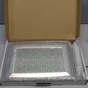 WallarGe Atomic Clock with Outdoor and Indoor Temperature - 12.5 Inch Self-Setting Digital Clock Large Display, Battery Operated Wall Clocks or Desk Clocks for Bedroom, Livingroom, Office