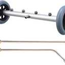16 Inch Undercarriage Pressure Washer Attachment, Pressure Washer Undercarriage Cleaner, Under Car Washer Attachment with 3 Extension Wand, 4000 PSI