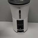 Petory Timed Automatic Cat Feeders - 4L Programable Dry Food Dispenser for Cats and Small Medium Dogs 6 Meals with Desiccant Bag Dual Power Supply 10S Voice Recorder (White)